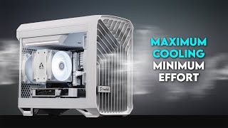 A Perfect ITX PC Build For Beginners  Fractal Design Torrent Nano Mini ITX Gaming PC Build [upl. by Annet929]