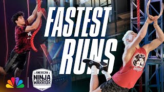 The Most Electrifying Runs Compilation  American Ninja Warrior  NBC [upl. by Smukler619]