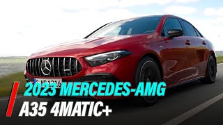 FIRST LOOK 2023 Mercedes AMG A35 4MATIC Sedan Facelift [upl. by Geilich701]