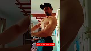 motivation dumbbels chest dumbles triceps aesthetic sports posing [upl. by Ishmul]