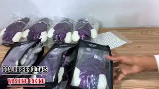 Goalkeeper gloves wash paking gloves 2024 [upl. by Rosemonde]