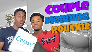 Couple Morning SkinCare Routine  Octave Beauty Co Review [upl. by Assenev]