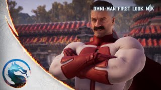 Mortal Kombat 1 – Official OmniMan First Look [upl. by Esinal]