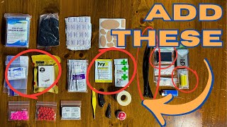 Updating My DIY Backpacking First Aid Kit AND Repair Kit [upl. by Inah]