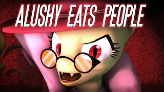 SFM Ponies Alushy Eats People [upl. by Akemeuwkuhc]