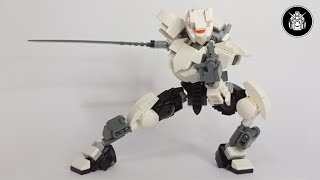 Lego Samurai Mech  Lego Mech Hanzo Tutorial [upl. by Nodroj]