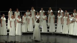 ADORAMUS TE Johannes Brahms  FEMALE CHOIR BALTA [upl. by Gough373]