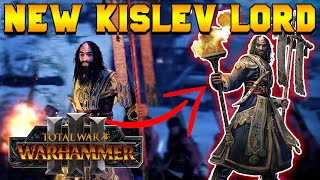 New Kislev Legendary Lord Kostaltyn for Total War Warhammer 3 [upl. by Stanfield]