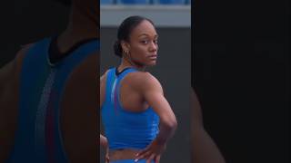 💕 Larissa Iapichino Cute Reaction At Fans Whistile 💕 tennis longjump highjump sports [upl. by Remos]