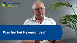 Was tun bei Hexenschuss [upl. by Yelime]