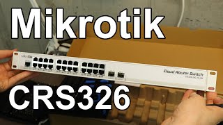 Mikrotik CRS32624G2SRM [upl. by Neelav]