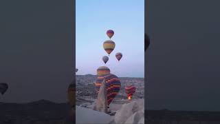 Thrilling hot air balloon ride in Cappadocia [upl. by Argile]