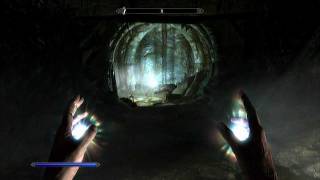 The Elder Scrolls V Skyrim  How to level up quickly with the Magelight alteration spell [upl. by Giacopo]