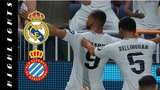 Real Madrid vs Espanyol Highlights Goals [upl. by Paugh693]