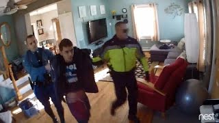 Homeowner Catches Robbers Breaking Into Home On Live Video [upl. by Denton]