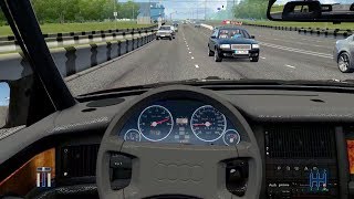 City Car Driving  Audi 200 Quattro 20V  CRAZY Driving [upl. by Lynnelle919]