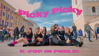 KPOP IN PUBLIC  ONE TAKE Weki Meki 위키미키 Picky Picky  DANCE COVER by HASSLE Poland [upl. by Hilleary]