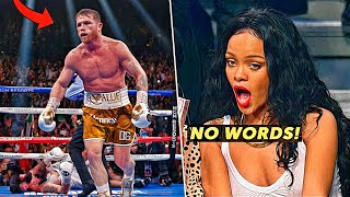 Entire Audience Was Shocked by Canelos Punch The most Brutal Fight of Canelo Alvarez career [upl. by Dogs]