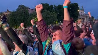 Crazy Atalanta Fan Reactions To Winning Europa League [upl. by Leticia]