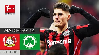 Bayer 04 Leverkusen  Greuther Fürth 71  Highlights  Matchday 14 – Bundesliga 202122 [upl. by Akived]