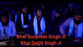 Bhai Gurpreet Singh Ji amp Bhai Daljit Singh Jalandhar  Akj California Rainsabai Keertan Moments [upl. by Simmie]