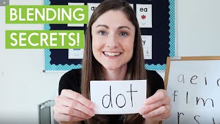 5 Secrets for Teaching Beginning Readers to Blend Sounds [upl. by Naihtsirc192]