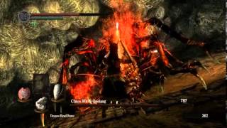 Dark Souls Quelaag machine gun kill with throwing knives and dragonhead glitch most recent patch [upl. by Ikram]