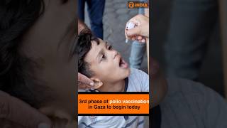 3rd phase of polio vaccination in Gaza to begin today [upl. by Nibas]