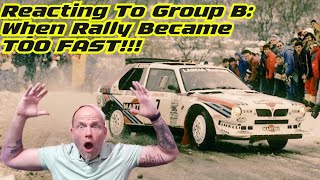 Reaction To Group B When Rally Became TOO FAST americanreacts rallycar [upl. by Bozuwa903]