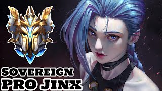 Wild Rift Jinx  Top Jinx Gameplay Rank Sovereign [upl. by Scarface]