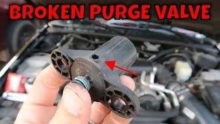 2002 CHEVY S10 XTREME 43 V6 EVAP PURGE VALVE SOLENOID REPLACEMENT [upl. by Pasadis]