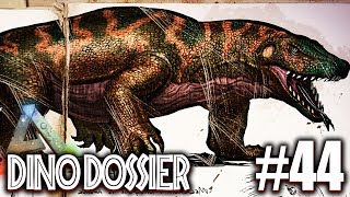 MEGALANIA  DINO DOSSIER 44  Ark Survival Evolved [upl. by Iam753]