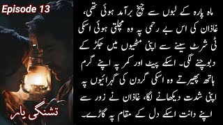 Tashnagi e Yaar🔥🔥رومانٹک ناولAlishey KhanEpisode 13 [upl. by Otanod933]