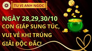 Ngày 28293010 Con giáp sung túc vui vẻ khi trúng giải độc đắc [upl. by Ecnaiva]