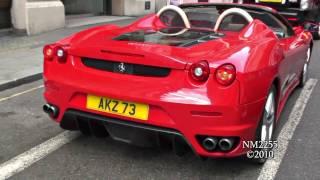 Ferrari F430 Spyder Awesome Full Throttle Accelerations [upl. by Dickson]