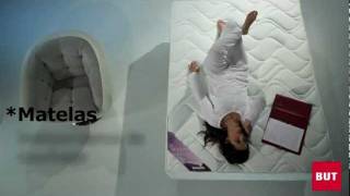 Matelas CHARME Dunlopillo  Catalogue BUT Inspirations 20112012 [upl. by Atinram]