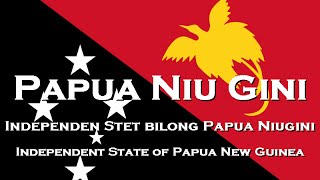 「National Anthem」Papua New Guinea  O Arise All You Sons [upl. by Ylloj]