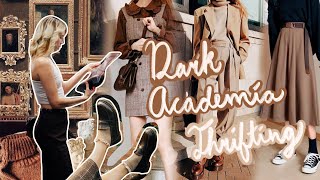 dark academia thrift with me 🕰🕯☕️ [upl. by Iznek750]