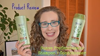 Product Review Suave Professionals Shampoo amp Conditioner [upl. by Ediva]