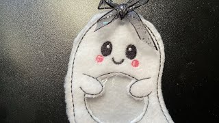 Ghost PeekaBoo Treat Bag  Stitchin With Sue [upl. by Mundy]