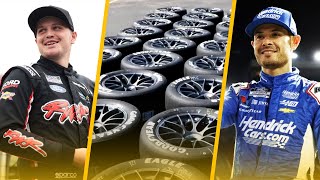 Hendricks New Driver  NASCAR quotBaffledquot By Tire Problems  Hamlin amp Larson Speak Out [upl. by Auqenaj]