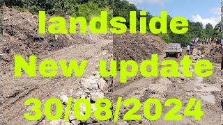 KOHIMA ROAD LANDSLIDE DZUDZA VILLAGE MORNING UPDATE 1030am [upl. by Milburt]