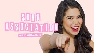 Rise Star Aulii Cravalho Sings Through ELLEs Song Association Game  ELLE [upl. by Acired908]