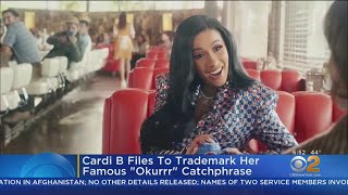 Cardi B Wants Trademark For Okurrr Catchphrase [upl. by Llertnor]