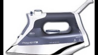 Rowenta DW8080 Pro Master 1700 Watt Steam Iron with 400Hole Stainless Steel Soleplate [upl. by Resarf]