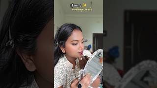 Saptami Look Part 2🌷✨ youtubeshorts makeup durgapuja makeuptutorial shorts makeuplook [upl. by Radnaxela]