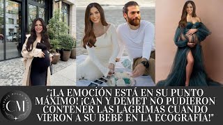 quot¡La emoción está en su punto máximo Can y Demet lloraron cuando vieron a su bebé en la ecografía [upl. by Vikki]