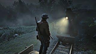 Red Dead Redemption 2  Train Robbery With John Marston Mission RDR2 Chapter 2 PS4 Pro [upl. by Virgilio]