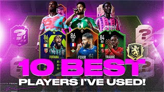 The 10 BEST Players Ive Used in FIFA 22 [upl. by Kciderf]