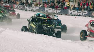 2024 CSRA Snowcross Round 4  UTV Highlights  Horseshoe Resort Barrie Ontario  4K [upl. by Nwahsan]